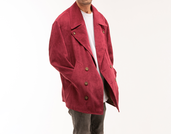 Baggy Jacket Burgundy
