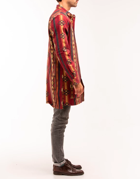 Almost Jacket Frannel Red stripes