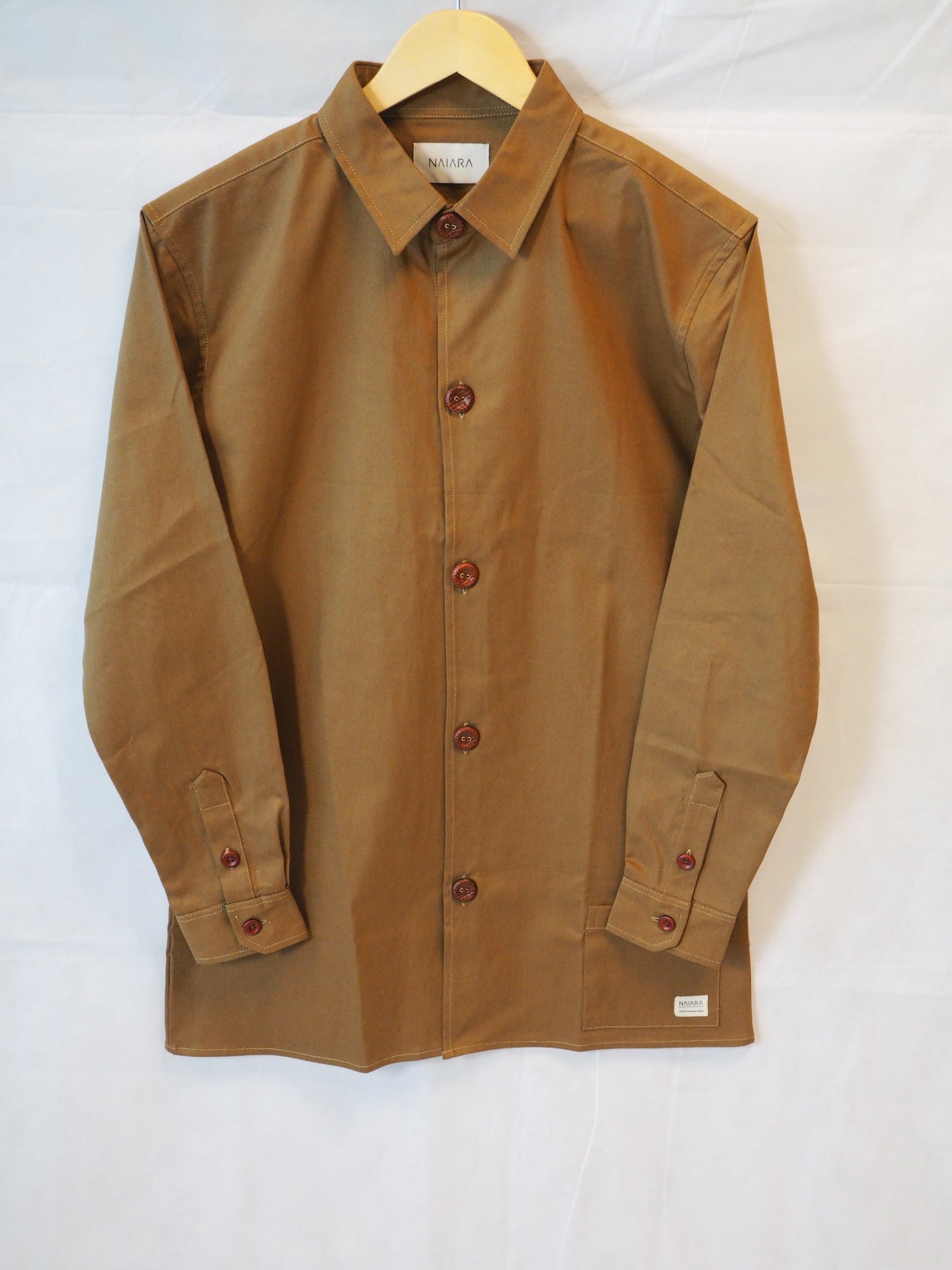 Almost Jacket Beige naiara camisa larga
