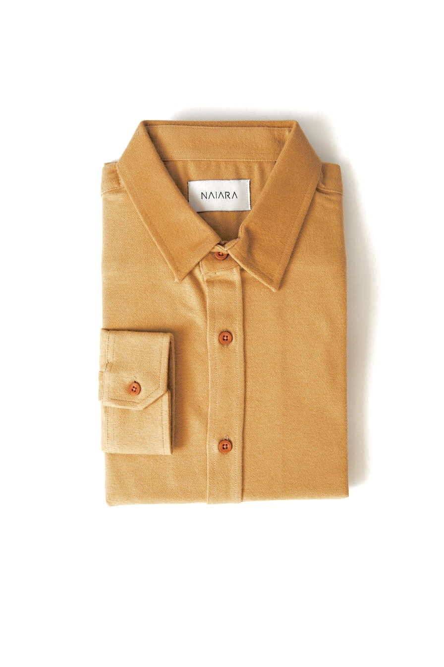 Flannel Shirt Long Sleeve Smoothbrown