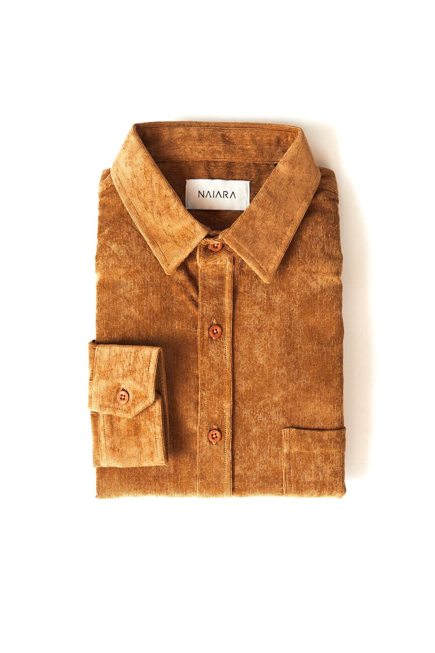 Suede corduroy