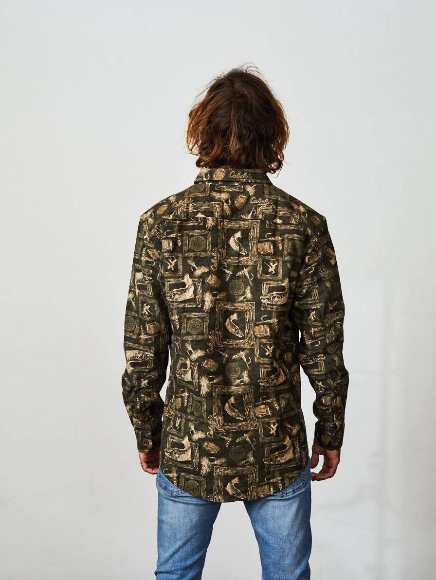 Flannel Shirt Long Sleeve Canoesalmon