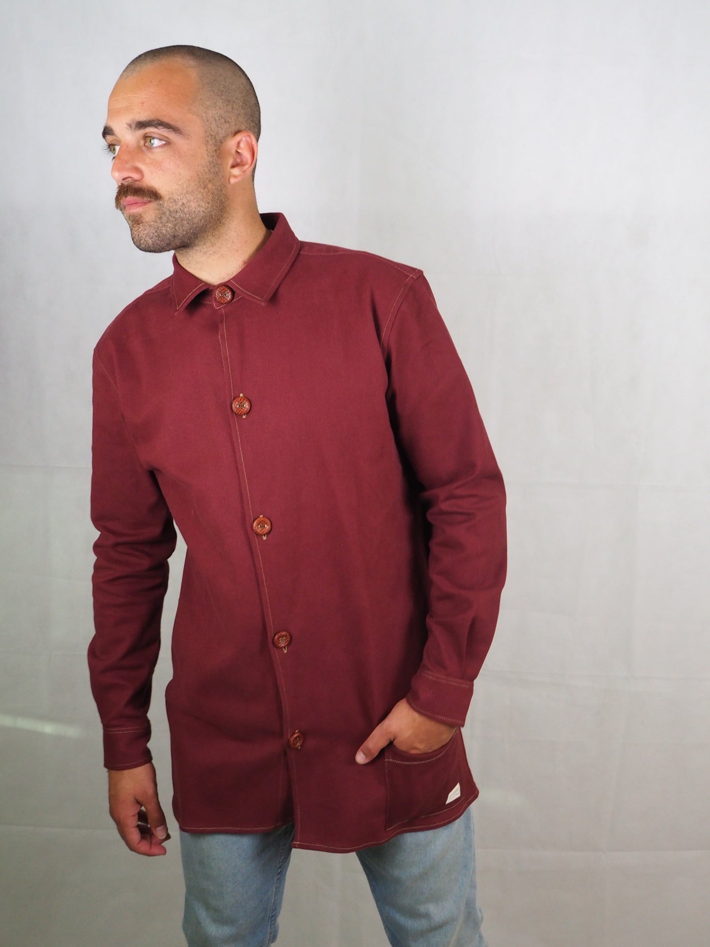 Almost Jacket Burgundy