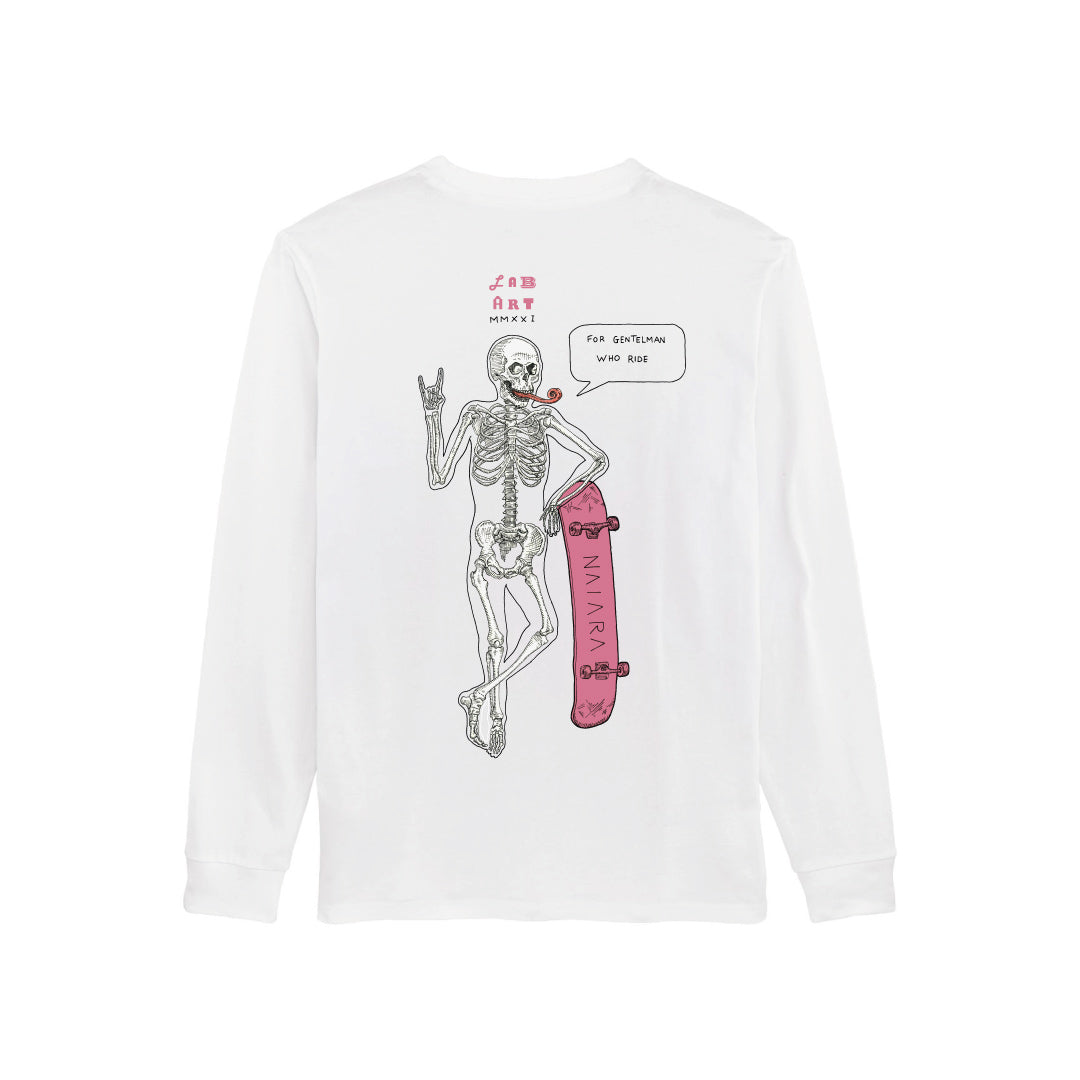 camiseta calavera Naiara Studio x labart