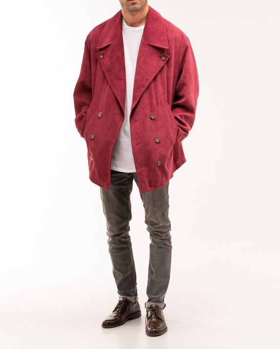 Baggy Jacket Burgundy