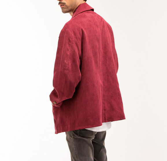 chaqueta burdeos naiara brand