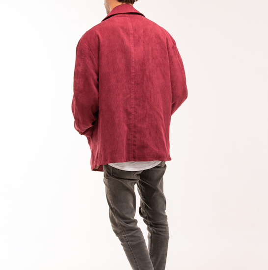Baggy Jacket Burgundy