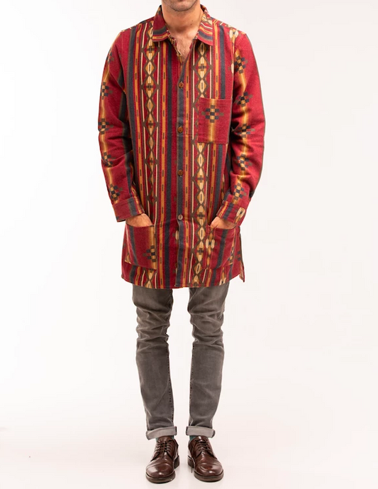 Almost Jacket Frannel Red stripes