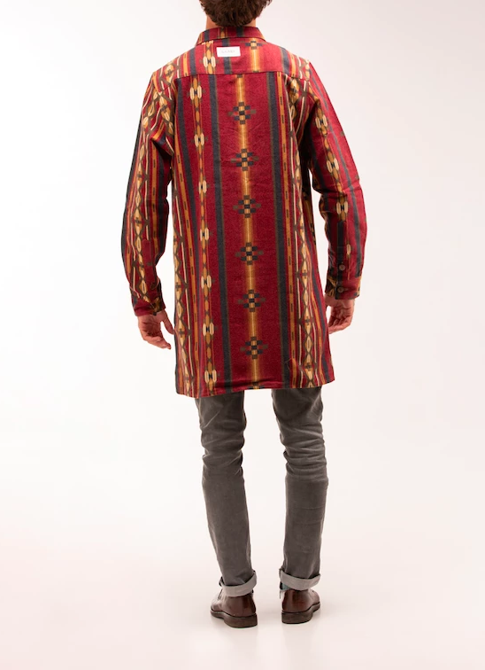 Almost Jacket Frannel Red stripes