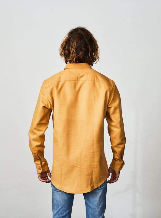 Flannel Shirt Long Sleeve Smoothbrown