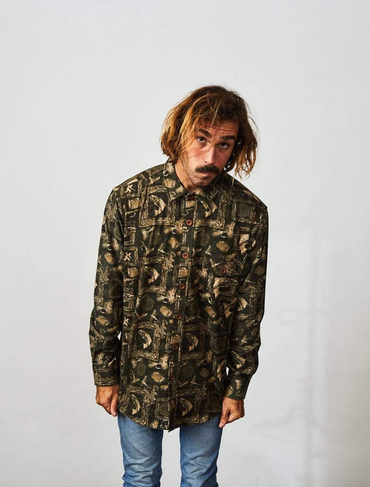 Flannel Shirt Long Sleeve Canoesalmon